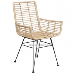 Outdoor rattan chair